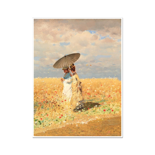 In The Wheat Fields | Giuseppe De Nittis | 1873