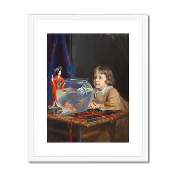 John de Laszlo and a Goldfish Bowl | Philip Alexius de László | 1918