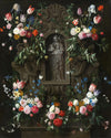 Garland of Flowers Surrounding a Sculpture of the Virgin Mary | Daniel Seghers | 1645