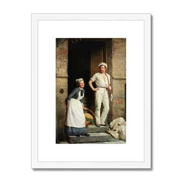 A Young Baker Cooling Down | Carl Bloch | 1888