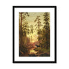 Forest Scene with Elks | Carl Bøgh | 1879