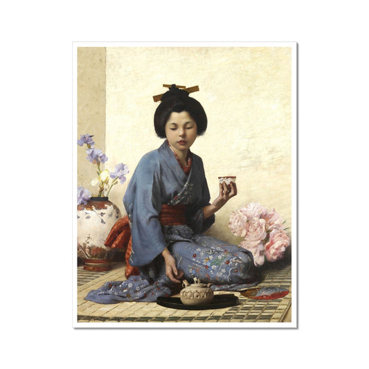 A Cup of Tea | Charles Sprague Pearce | 1883