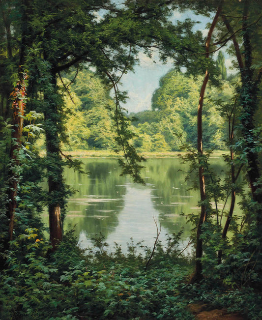 Lac Woodland | Henri Biva | XIXe siècle