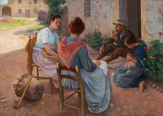 Famille italienne | Elin Danielson-Gambogi | 1900