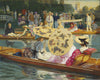 Punting on the Thames | Raimund Germela | 20th Century