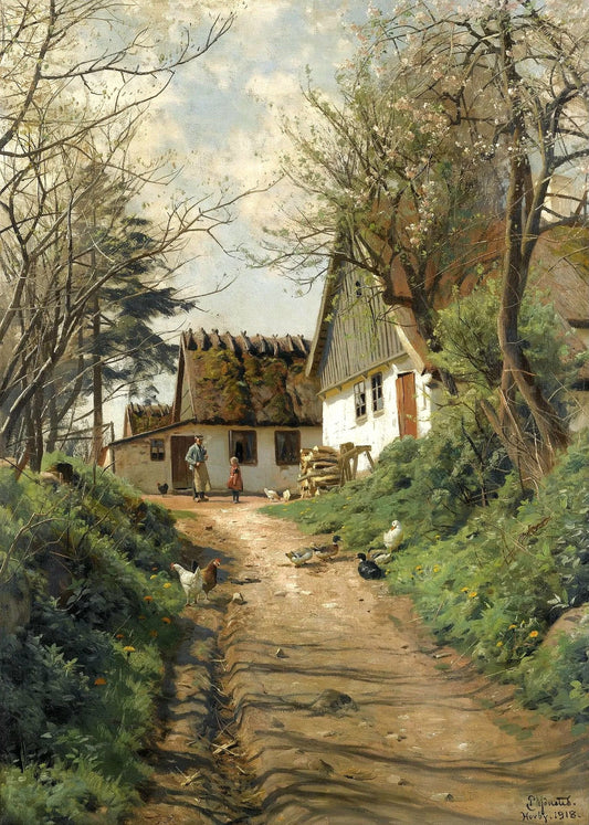 Country Lane | Peder Mønsted | 1918