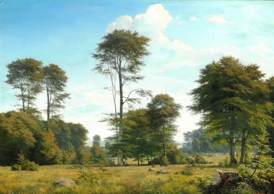 Landscape at Rungsted | Anders Andersen-Lundby | 1864