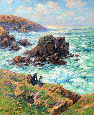 Clohars Coast Finistere | Henry Moret | 1908