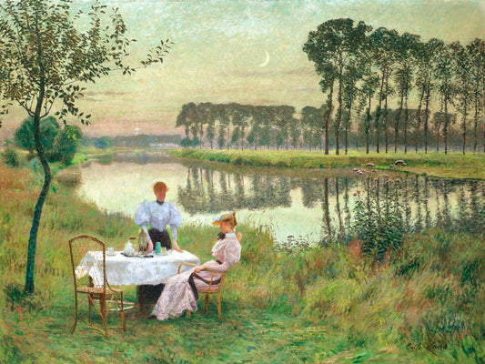 Summer Evening | Emile Clause | 1895