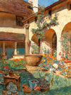 Garden in The Wachau | Hugo Charlemont | 19th Century