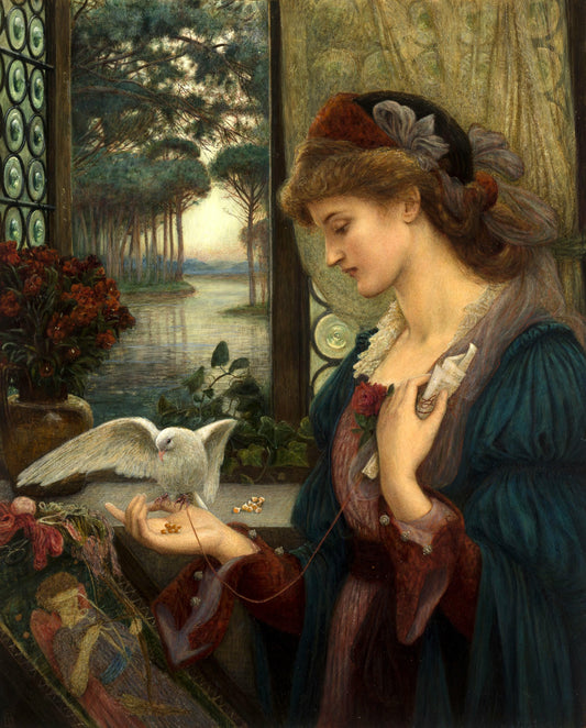 Love’s Messenger | Marie Spartali Stillman | 1885