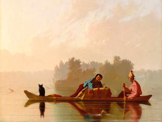 Fur Traders Descending the Missouri | George Caleb Bingham | 1845