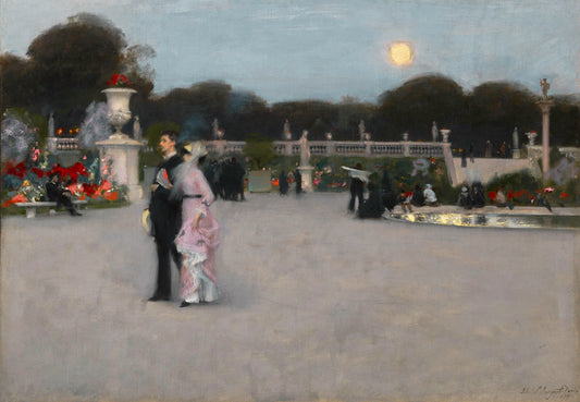 Les jardins du Luxembourg | John Singer Sargent | 1879