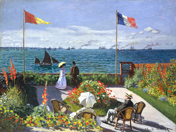 Garden at Sainte-Adresse | Claude Monet | 1867