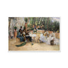 Lunch at Café Ledoyen, Paris | Hugo Birger | 1886