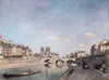 The Seine and Notre-Dame in Paris | Johan Barthold Jongkind | 1864