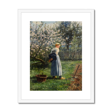 In the Orchard | Daniel Ridgway Knight | 1891