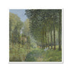 Rest along the Stream. Edge of the Wood | Alfred Sisley | 1878