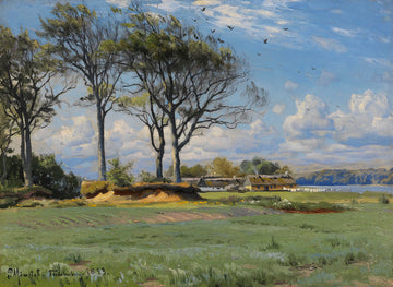 Paysage de printemps | Peder Mørk Mønsted | 1893