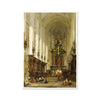 Interior of St Paul's, Antwerp | David Roberts | 1859