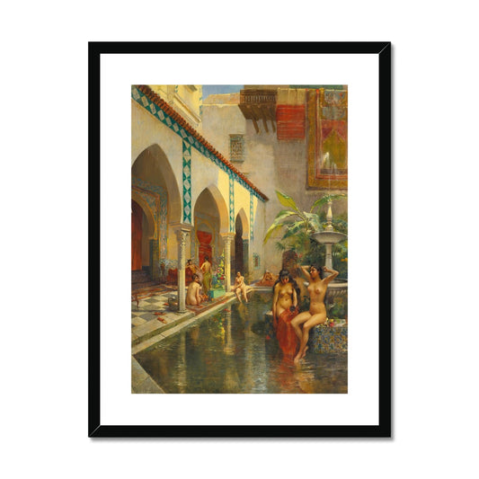 An Exotic Courtyard | Henri Victor Lesur | 19th Century