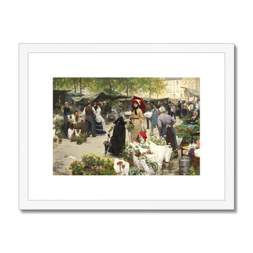The Flower Market | Victor Gabriel Gilbert | 1880