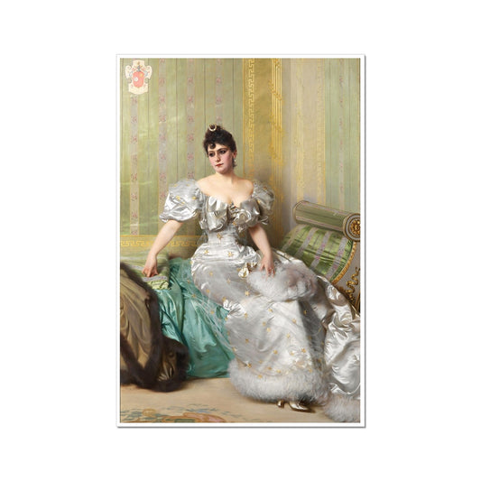 Portrait of Corinna Salmon | Vittorio Matteo Corcos | 1893