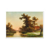 Evening River Landscape | Edmund Koken | 1872