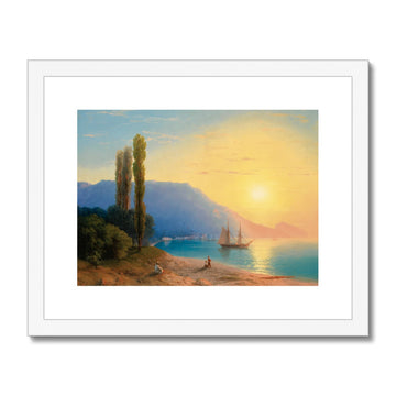 Sunset over Yalta | Ivan Ayvazovsky | 1861