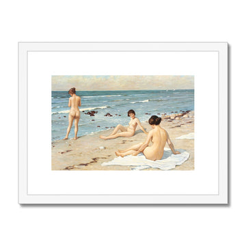 Beach Party with Bathing Women | Paul Gustav Fischer | 20th Century