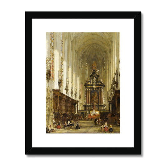 Interior of St Paul's, Antwerp | David Roberts | 1859