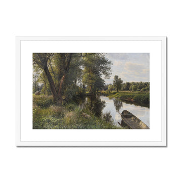 Summer Landscape with River Floodplain | Peder Mørk Mønsted | 1911