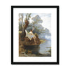 By the Riverbank | Hermann David Salomon Corrodi | 19th Century