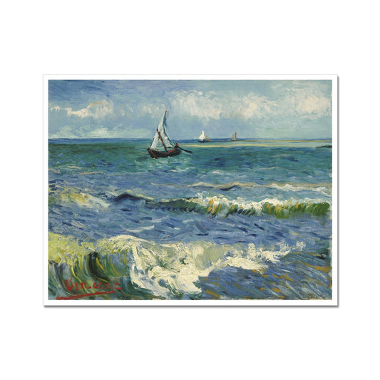 Seascape Near Les Saintes-Maries-de-la-Mer | Vincent van Gogh | 1888