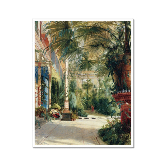 The Interior of the Palm House | Carl Blechen | 1832