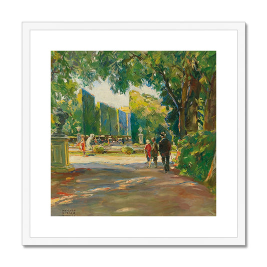 Dans le parc du château de Schönbrunn | August Rieger | 1927