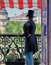 The Man on The Balcony, Boulevard Haussmann | Gustave Caillebotte | 1880