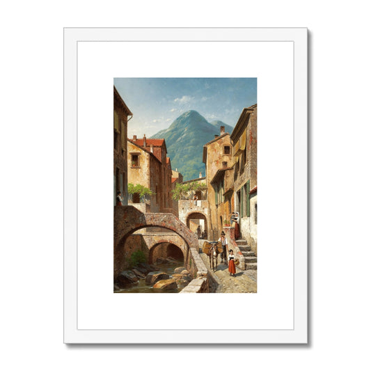 Italienische Dorfszene | Jacques François Carabain | 1870
