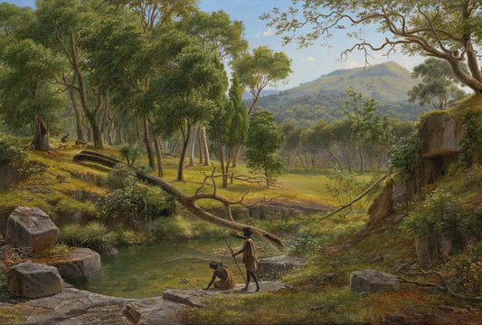 Warrenheip Hills près de Ballarat | Eugène von Guérard | 1854