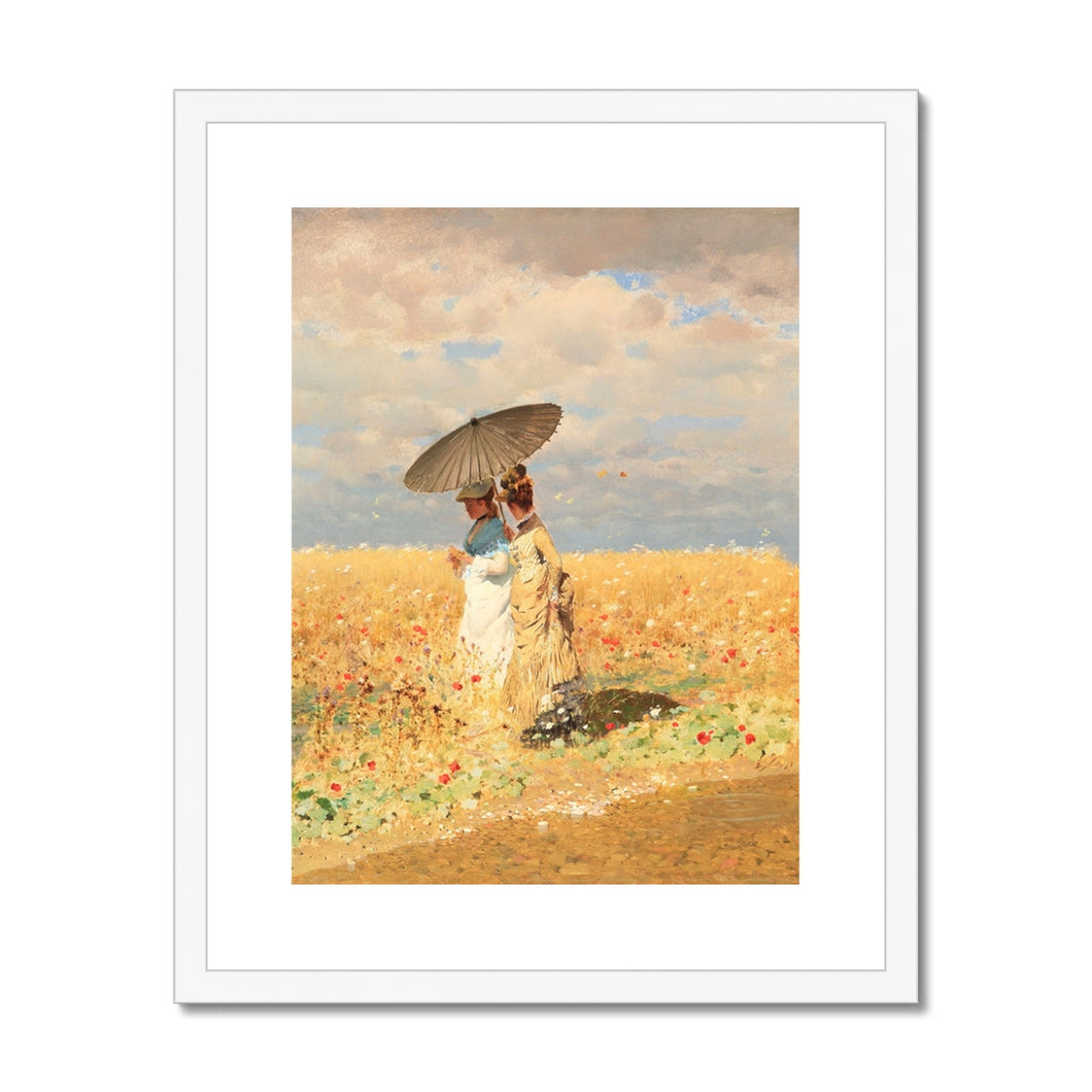 In The Wheat Fields | Giuseppe De Nittis | 1873