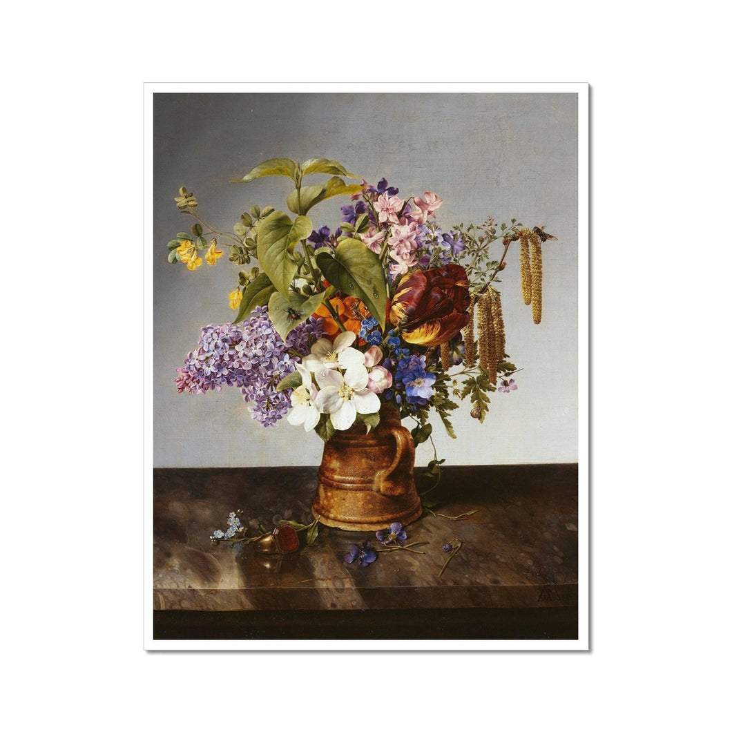 Bouquet of Garden Flowers | Johann Wilhelm Preyer | 1831