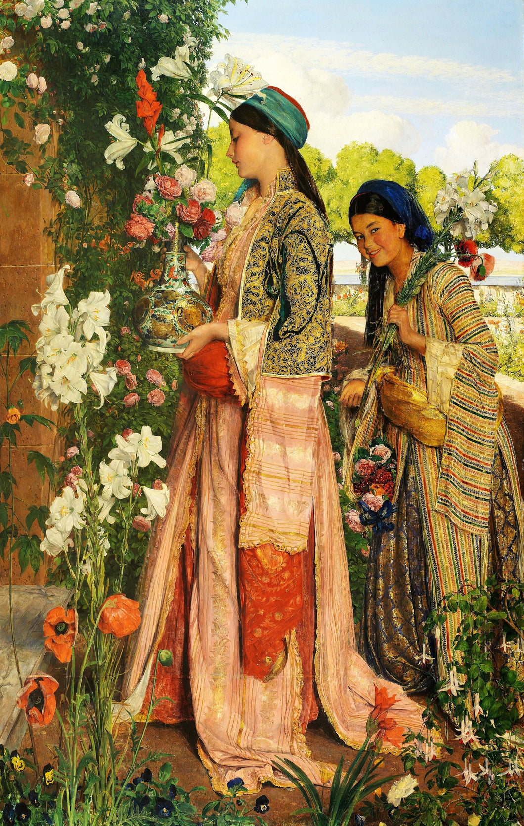 Lilium Auratum | John Frederick Lewis | 1871