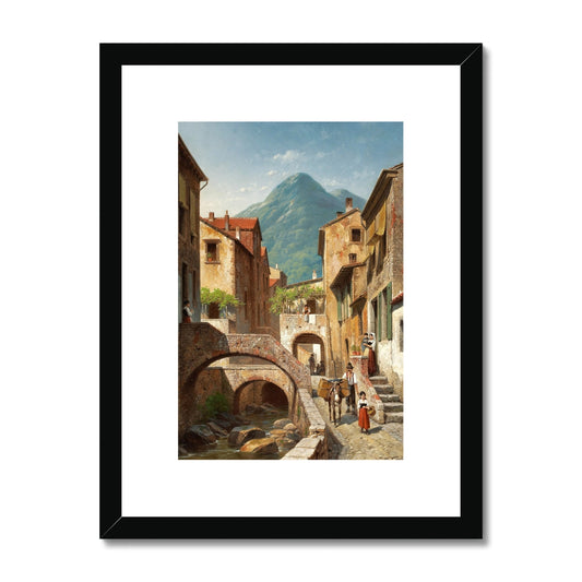 Italienische Dorfszene | Jacques François Carabain | 1870