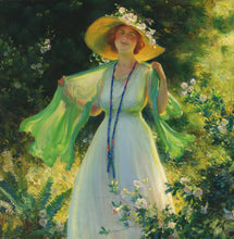 Load image into Gallery viewer, Path of Flowers | Charles Courtney Curran | 1919
