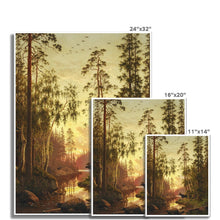 Load image into Gallery viewer, Forest Scene with Elks | Carl Bøgh | 1879
