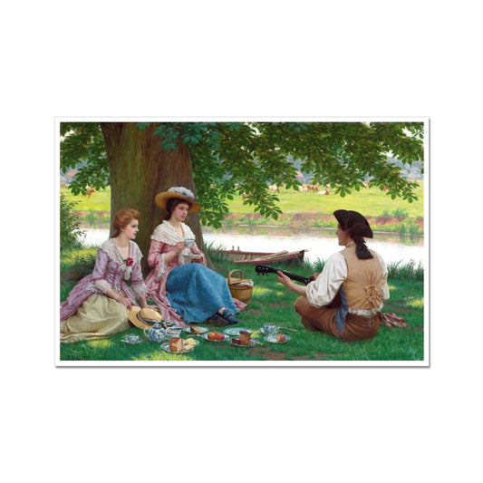 Picnic Party | Edmund Leighton | 1920