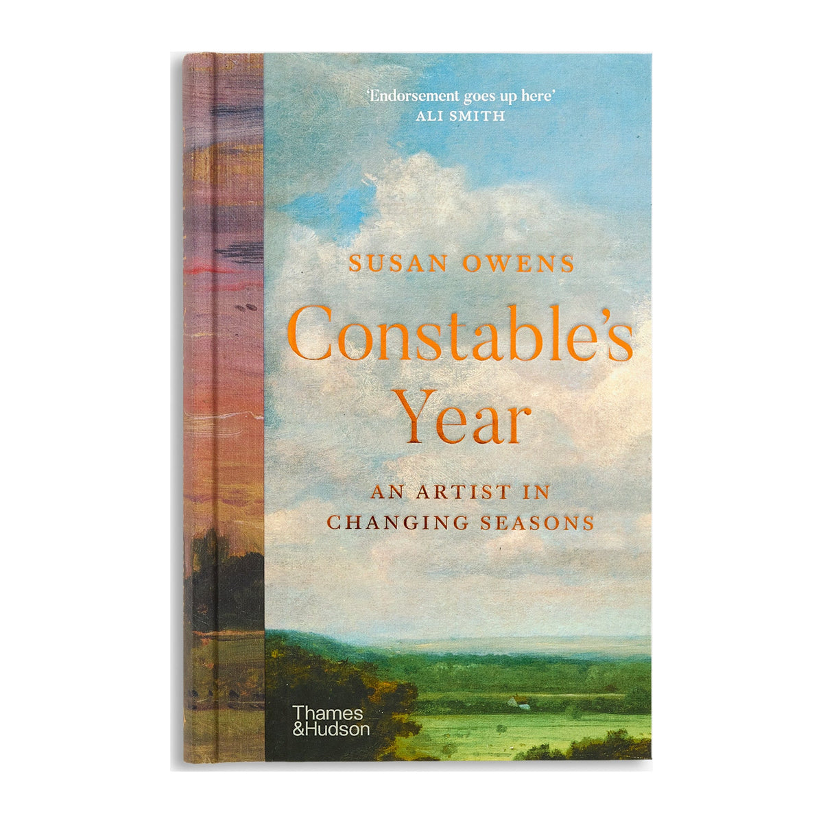 Constable’s Year: An Artist in Changing Seasons — authentic book cover on a plain white background