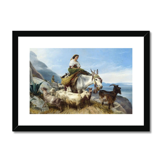 Goatherd on the Rock of Gibralter | Richard Ansdell | 1871