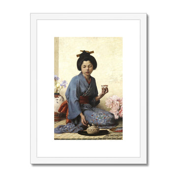 Une tasse de thé | Charles Sprague Pearce | 1883