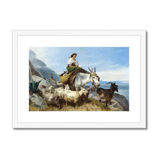 Goatherd on the Rock of Gibralter | Richard Ansdell | 1871